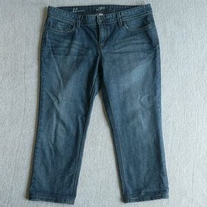Loft modern fit capri jeans